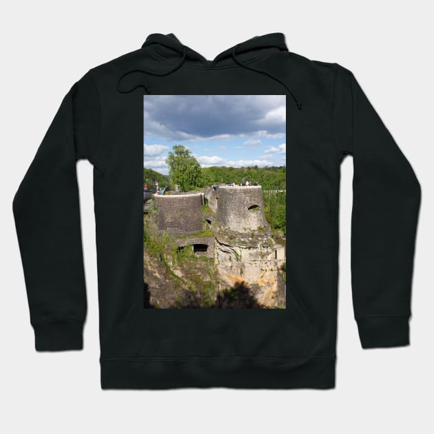 Casemates, Luxembourg, Europe Hoodie by Kruegerfoto